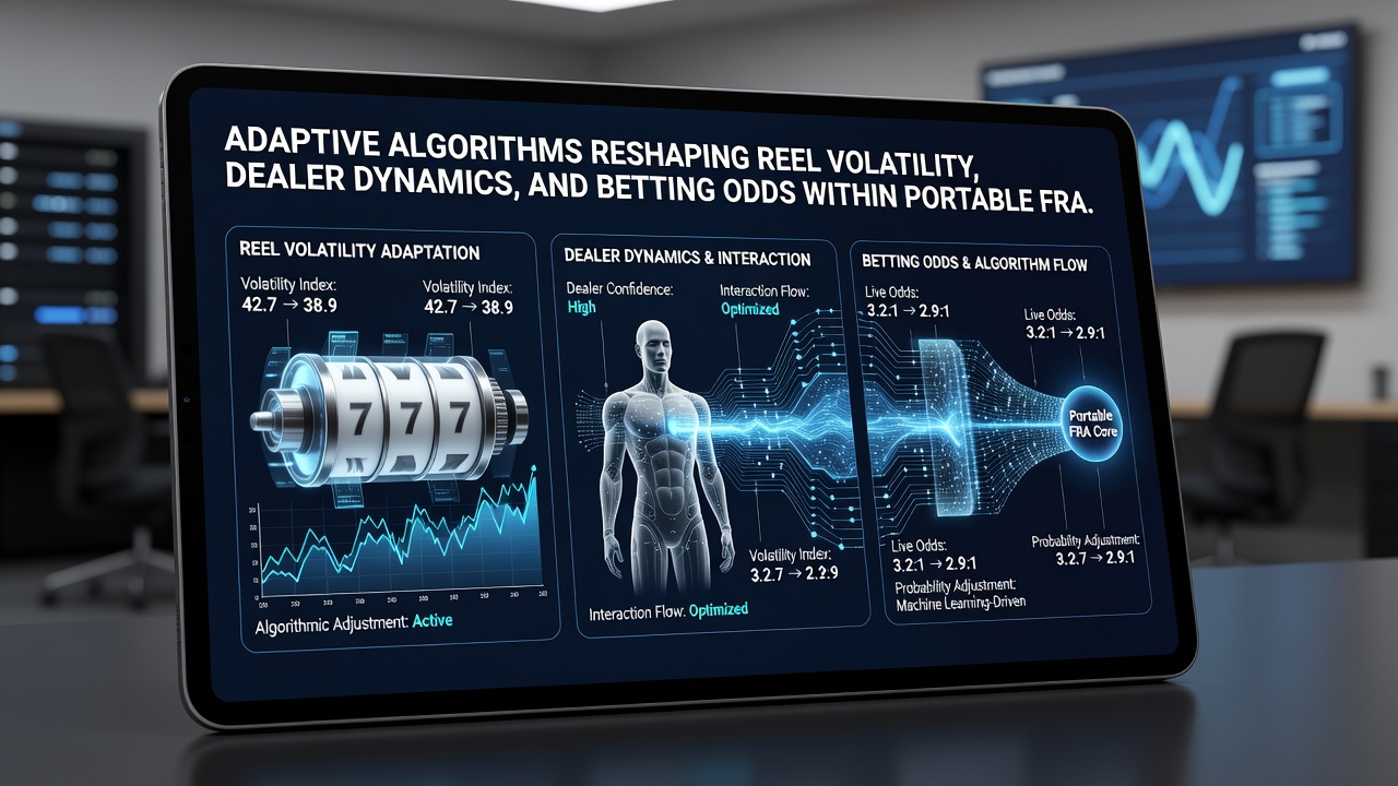 Live dealer tables and mobile betting interfaces showing algorithmic adjustments