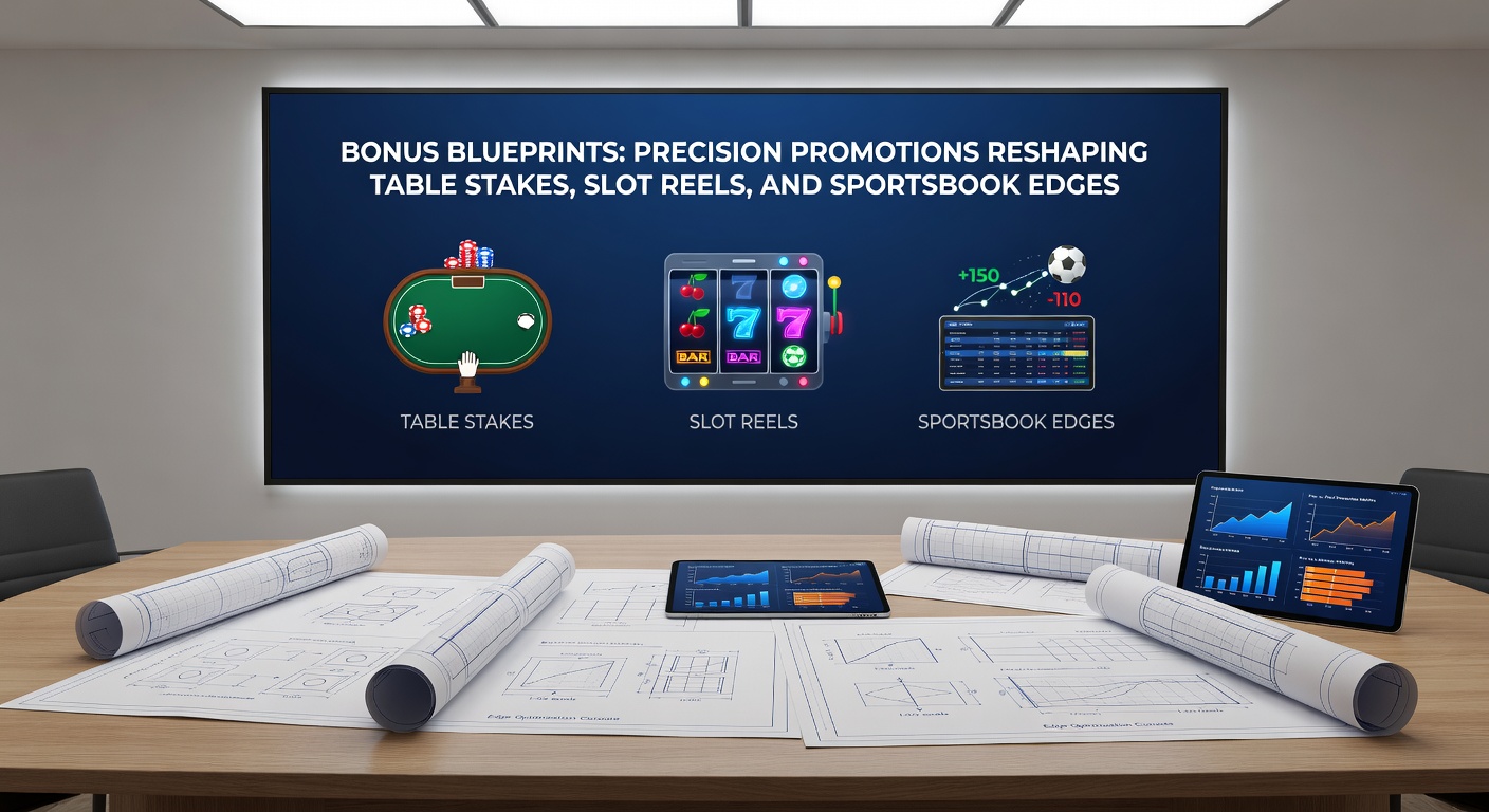 Close-up of slot reels activating bonus features intertwined with table game icons and sportsbook odds displays